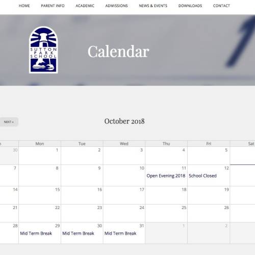 Calendario escolar en Irlanda