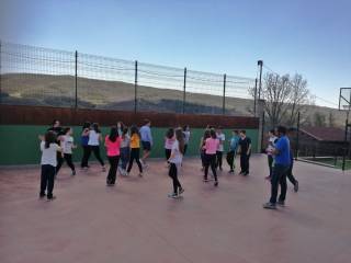 Primer día de campamento IES Adaja