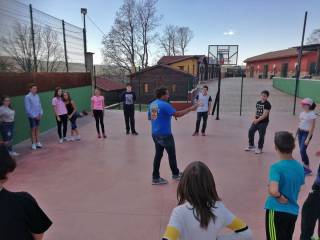 Primer día de campamento IES Adaja