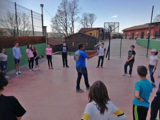 Primer día de campamento IES Adaja