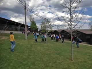 Primer día de campamento IES Adaja