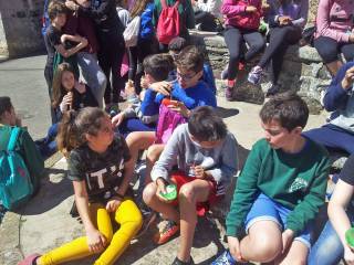 Actividades con nativos en coladilla