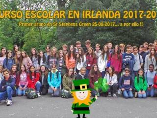 grupo de curso escolar en irlanda 2017