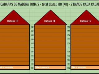 Cabaña de madera Zona 2