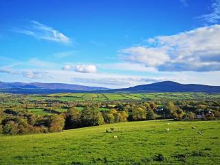 vistas del condado de Kilkenny cuando visitamos colegios