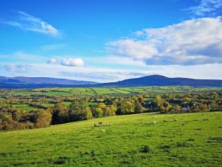 vistas del condado de Kilkenny cuando visitamos colegios