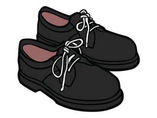 zapatos negros chico