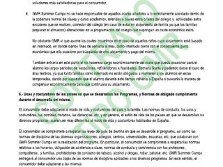 Contrato curso escolar en Irlanda