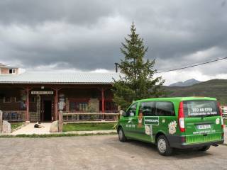 Vehiculos del campamento de inglés