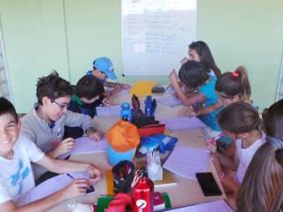 Clases de inglés en el camp