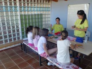 Registro en el campamento de inglés