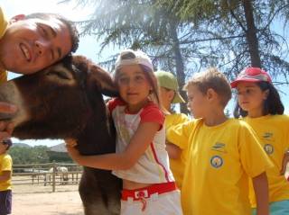 Alumnos del campamento GMR Camps