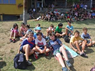 Sabado de campamento y calor en León