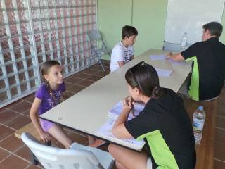 Dia de registro en el campamento