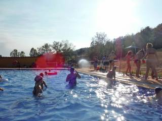 Primer dia de campamento de inglés