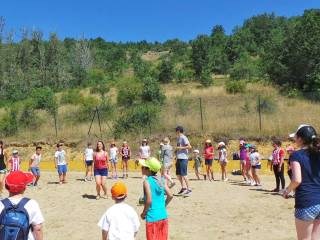 Primer dia de campamento de inglés