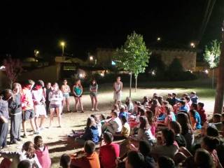 Primer dia de campamento de inglés