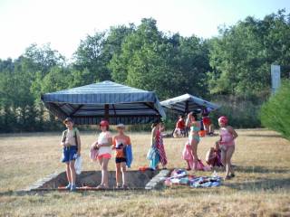 Primer dia de campamento de inglés