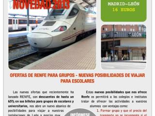 Tren de alta velocidad a Leon