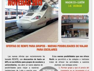 Tren de alta velocidad a Leon