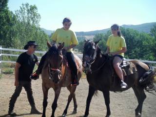 caballos escalada y noche del terror