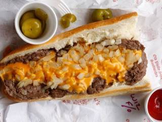 Cheesesteaks.