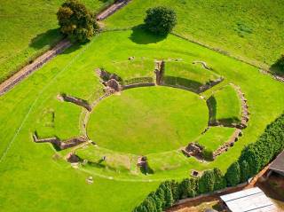 Caerleon, antiguo anfiteatro romano