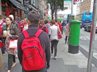 Día de visita a dubíin del grupo de curso escolar