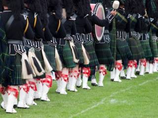 Banda escocesa en formación