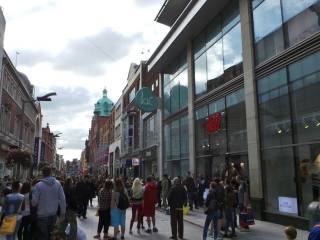 Los centros comerciales en Dublín y sus tiendas