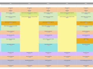 Calendarios de campamentos online