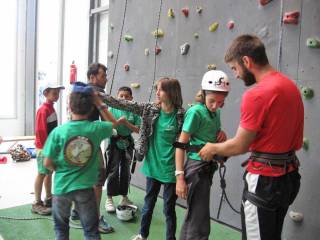 Escalada en rocódromo