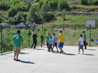 campamento de inglés y basket en 2016