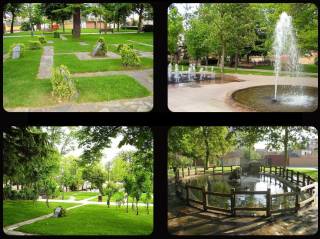 Jardín de Patos de Valencia de Don Juan, León