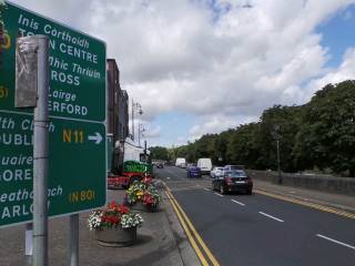 la ciudad de Enniscorthy