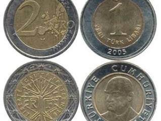 moneda turca imita euro