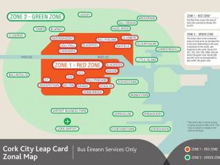 tarjeta de transportes Leap Card Cork Bus