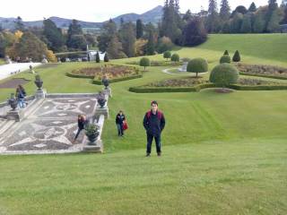 excursión del grupo de curso escolar