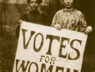 Annie Kenney y Christabel Pankhurst