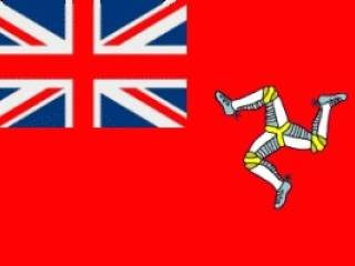 Bandera de la Isla de Man con la Unión Jack