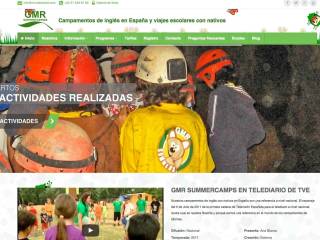 nueva web del campamento