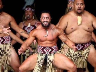 haka de la tribu maorí