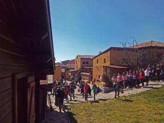 encuentro de colegios en el campamento