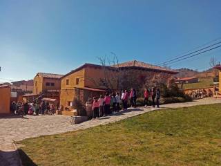 encuentro de colegios en el campamento