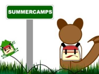 mascota campamento de inglés