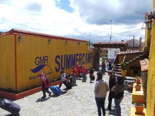 más fotos de la llegada al campamento