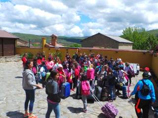 más fotos de la llegada al campamento