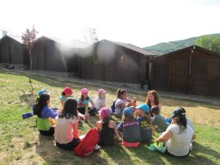 Segundo día en el campamento de inglés GMR