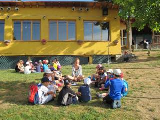 Segundo día en el campamento de inglés GMR