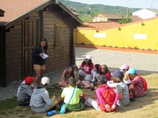 Segundo día en el campamento de inglés GMR